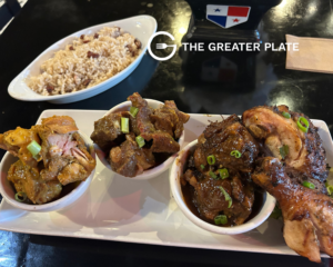 Authentic Caribbean food. The Island Meat Flight