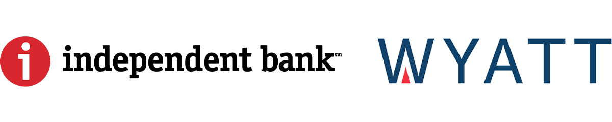 Sponsor Logos 2024 Independent Bank and Wyatt